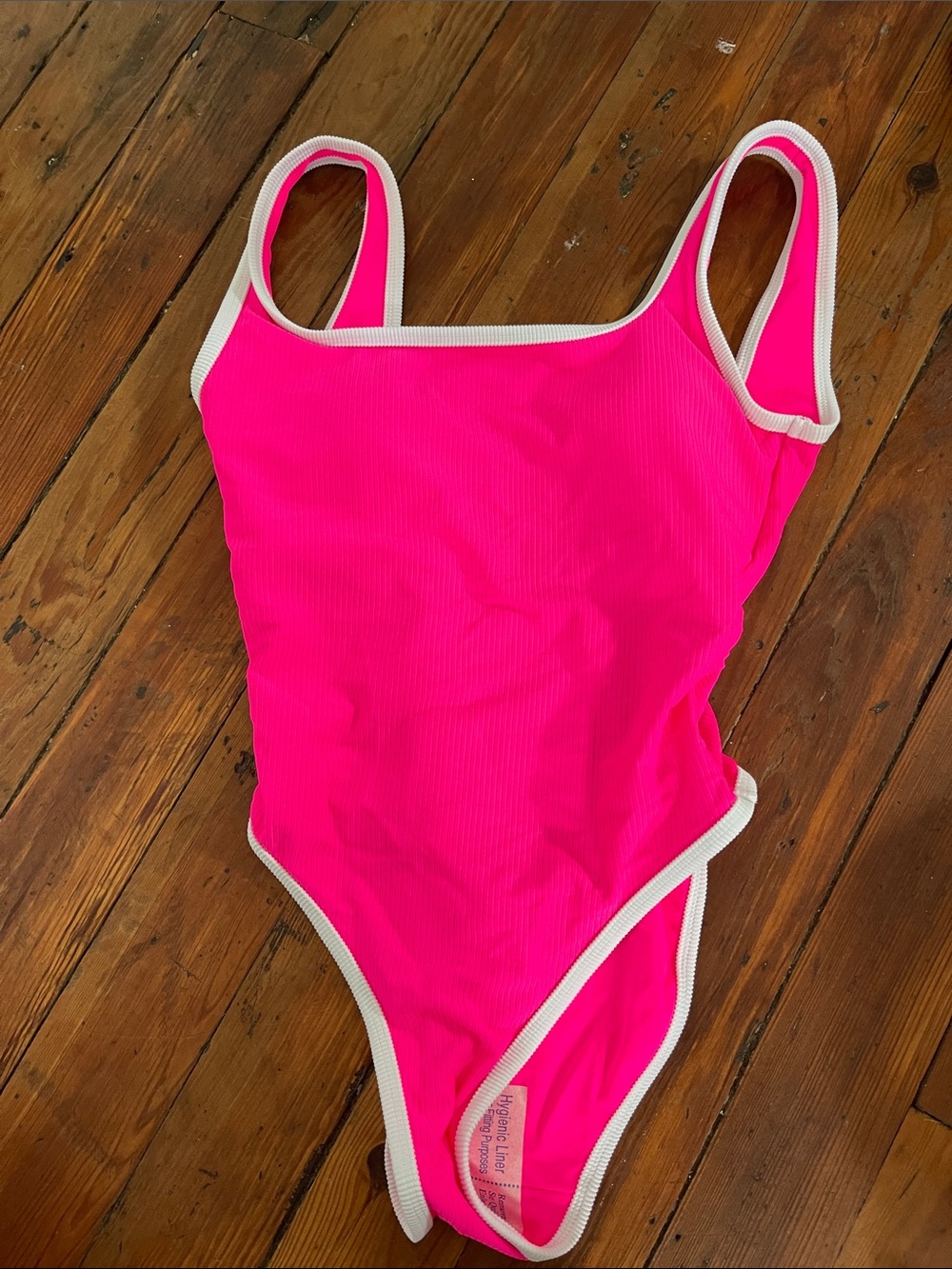 LainSnow Hot Pink One-Piece Swim